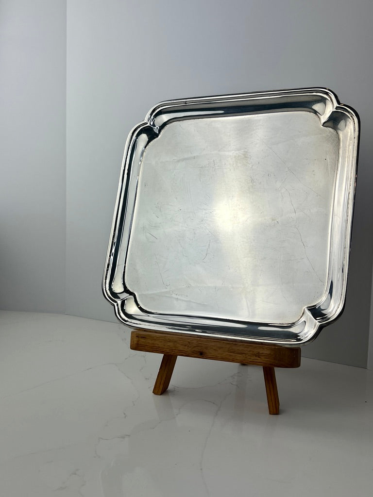 Queen Plate Silver Tray